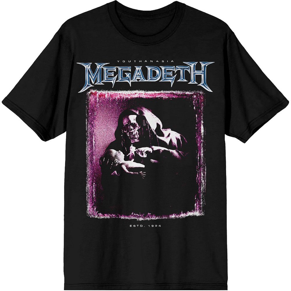 Megadeth - Youthanasia The Reckoning Day Heren Tshirt - Zwart